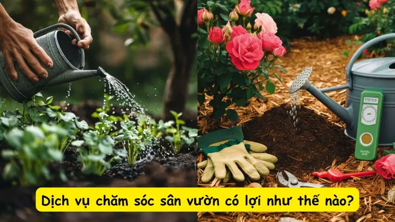 Dịch vụ chăm sóc sân vườn có lợi như thế nào?