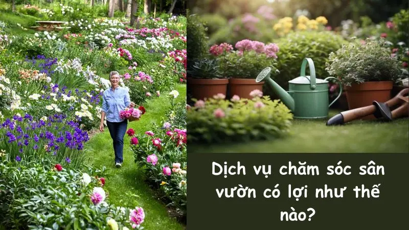 Dịch vụ chăm sóc sân vườn có lợi như thế nào?