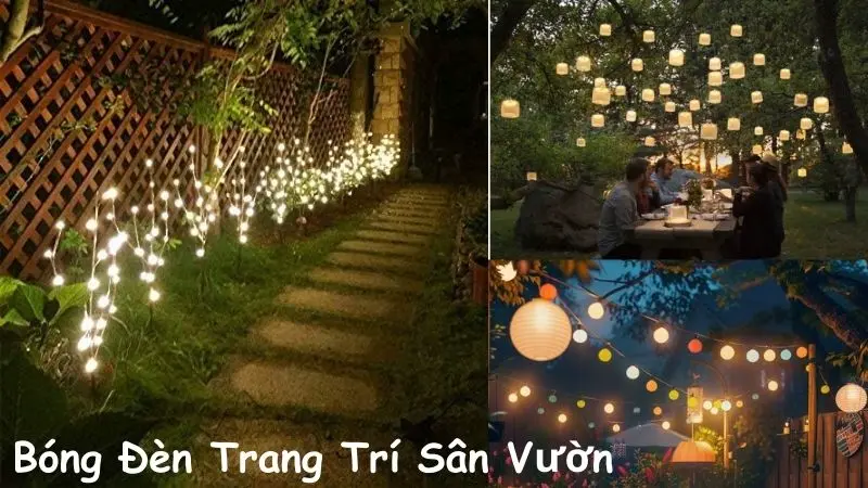 Bóng Đèn Trang Trí Sân Vườn