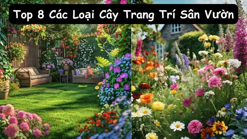 Top 8 Các Loại Cây Trang Trí Sân Vườn