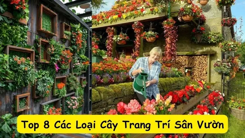 Top 8 Các Loại Cây Trang Trí Sân Vườn